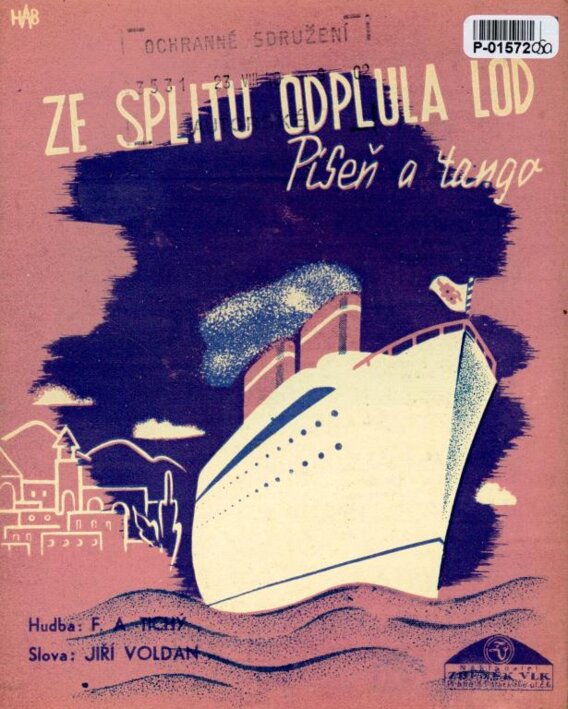 Ze splitu odplula loď