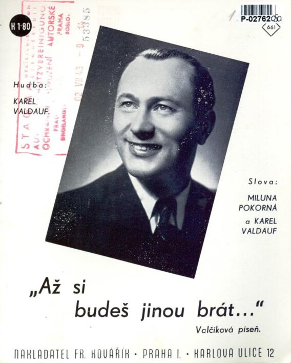 Až si budeš jinou brát...