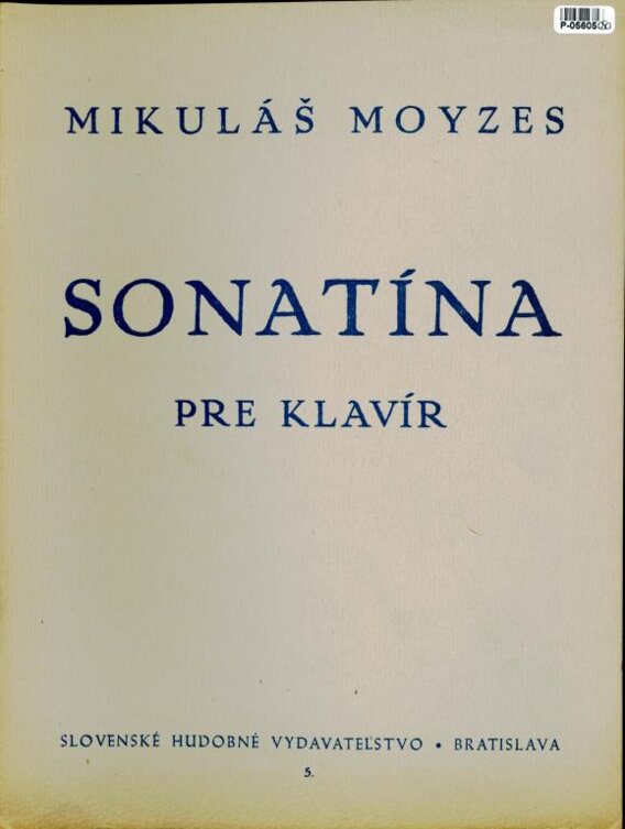 Sonatína pre klavír