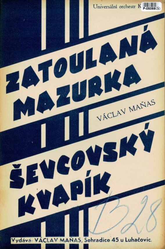 Zatoulaná mazurka, Ševcovský kvapík