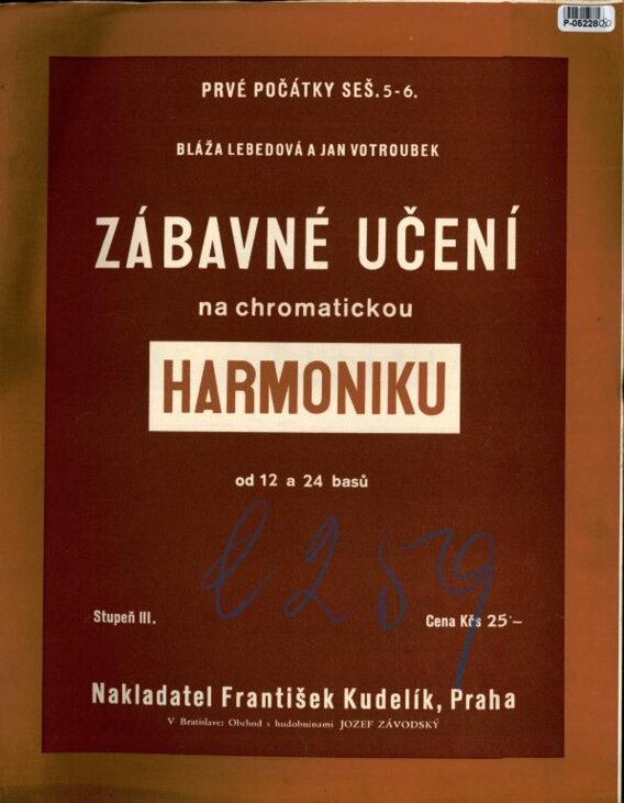 Zábavné učení na chromatickou harmoniku - od 12 a 24 basů