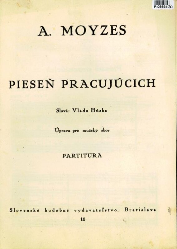 Písenň pracujúcich