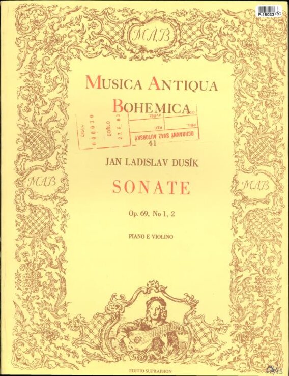 Musica Antiqua Bohemica 41 - Sonate