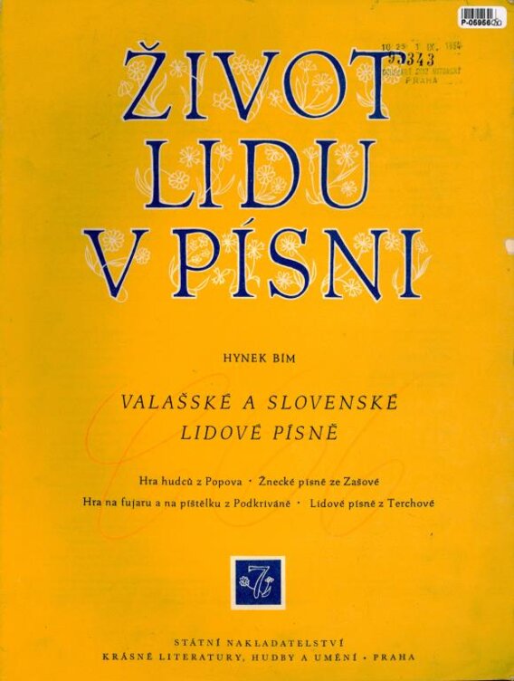 Život lidu v písni