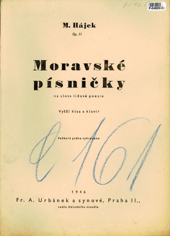 Moravské písničky