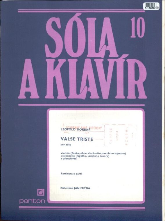 Sóla pro klavír 10