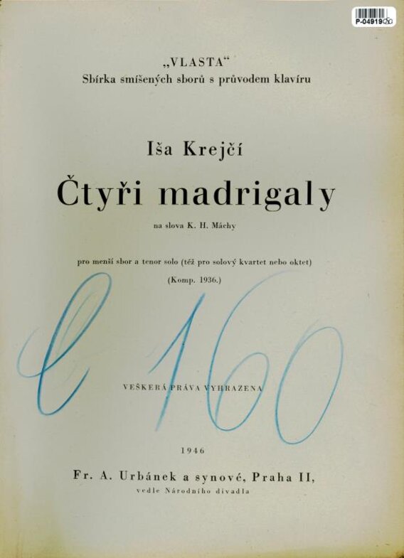 Čtyři madrigaly