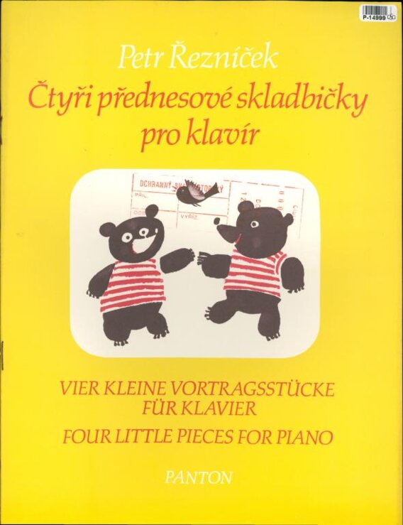 Čtyři přednesové skladbičky pro klavír