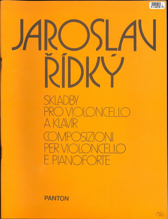 Skladby pro violoncello a klavír