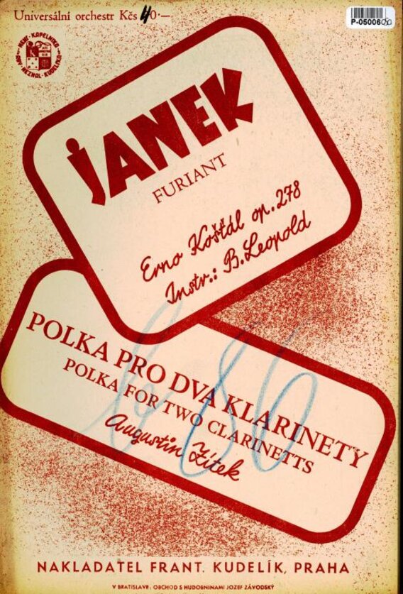 Janek, Polka pro dva klarinety
