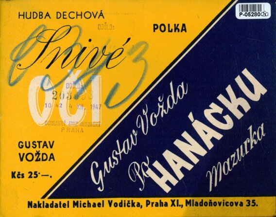 Snivé oči, Po hanácku