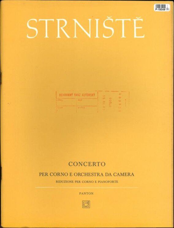 Concerto per corno e orchestra da camera