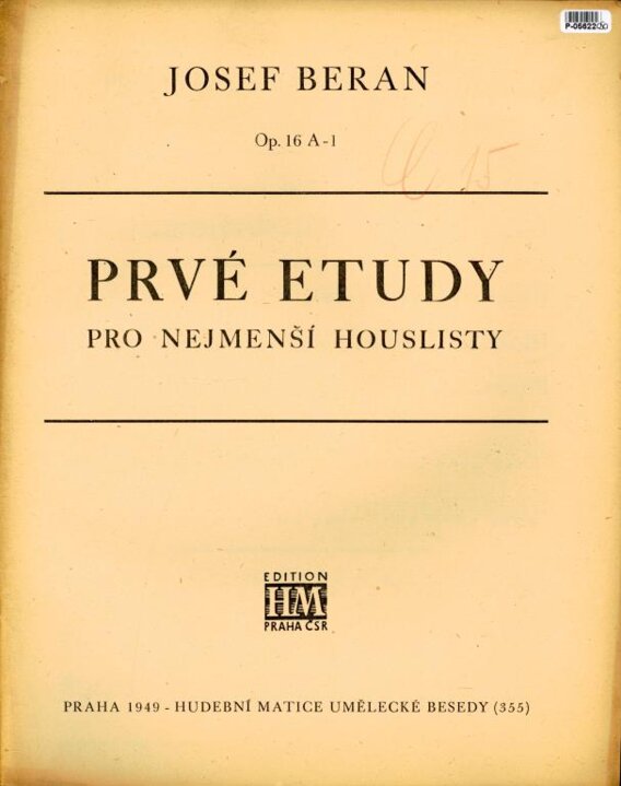 Prvé etudy pro nejmenší houslisty