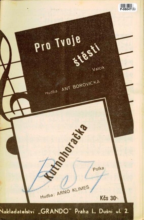 Pro Tvoje štěstí, Kutnohoračka