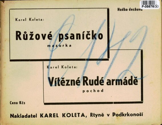 Růžové psaníčko, Vítězné Rudé armádě