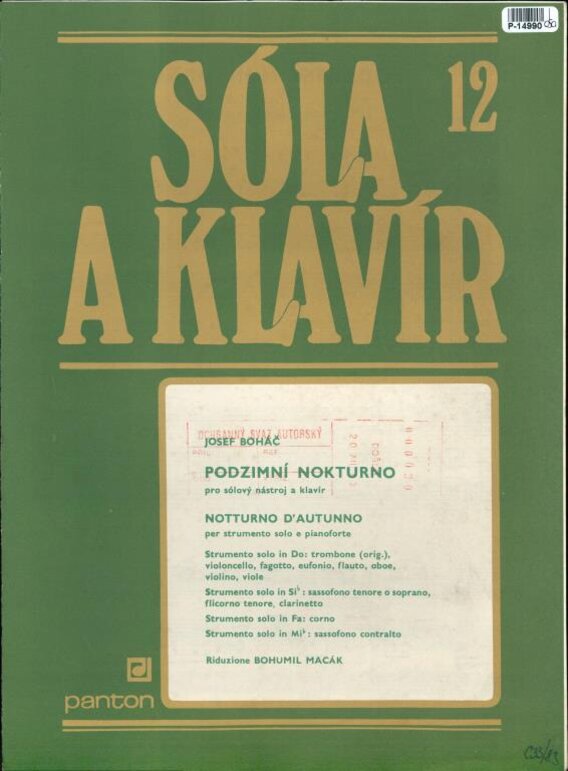 Sóla a klavír 12