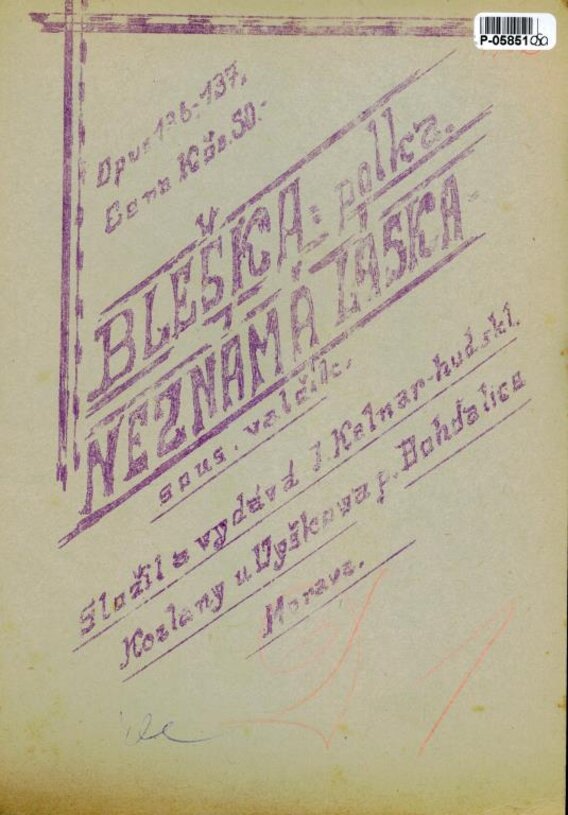 Bleška, Neznámá láska