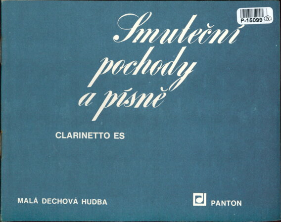 Malá dechová hudba - Smuteční pochody a písně - Clarinetto ES