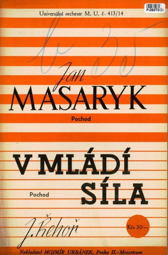 Jan Masaryk, V mládí síla
