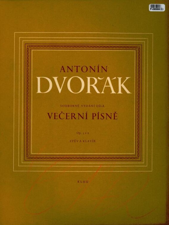 Večerní písně