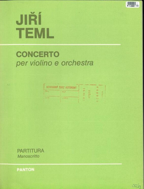 Concerto per violino e orchestra