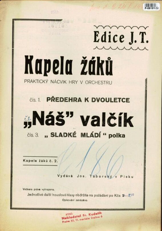 Kapela žáků - Náš valčík