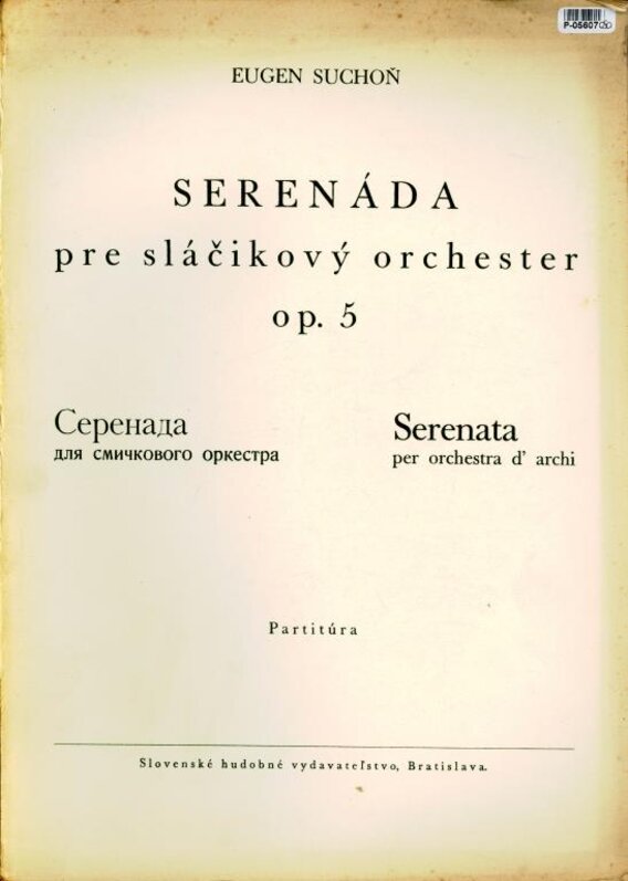 Serenáda pre sláčikový orchester