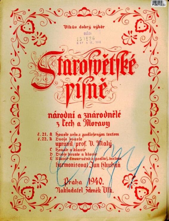 Starosvětské písně