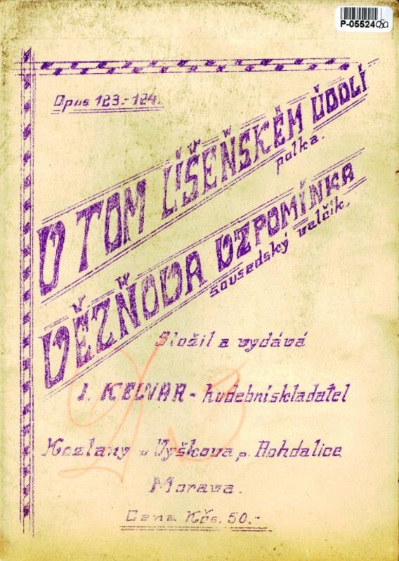O tom lišeňském údolí, Vězňova vzpomínka