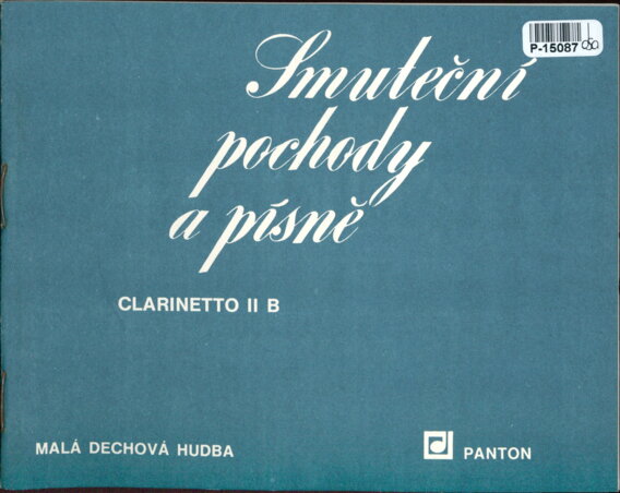 Malá dechová hudba - Smuteční pochody a písně - Clarinetto II B