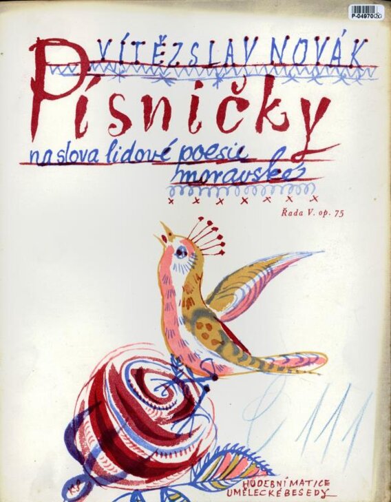 Písničky na slova lidové poesie moravské