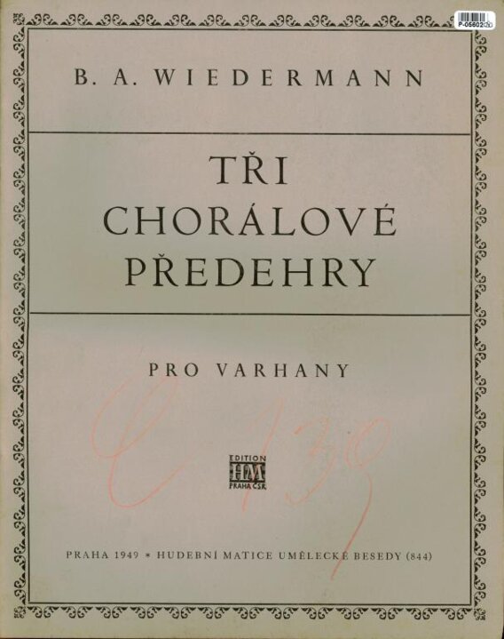 Tři chorálové předehry