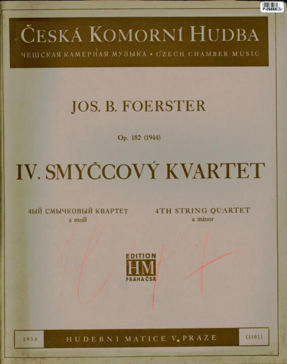 lV. smyčcový kvartet