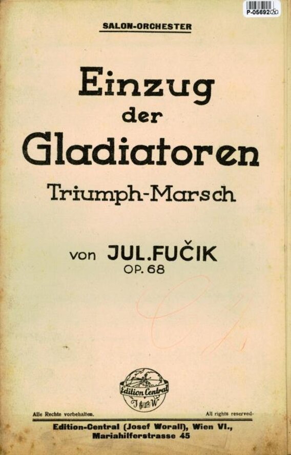 Einzug der Gladiatoren