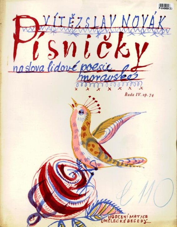 Písničky na slova lidové poesie moravské