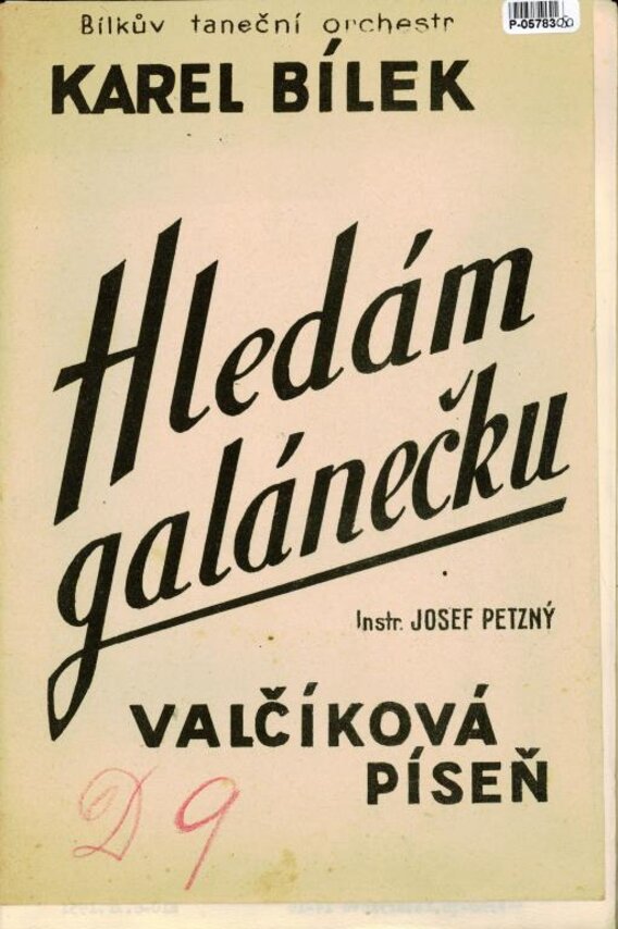 Hledám galánečeku