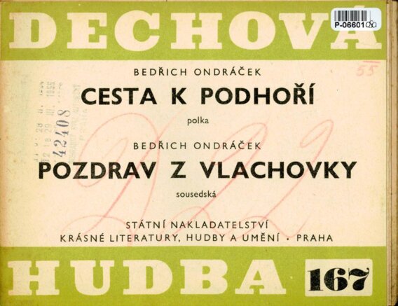 Dechová hudba 167 - Cesta k podhoří, Pozdrav z Vlachovky