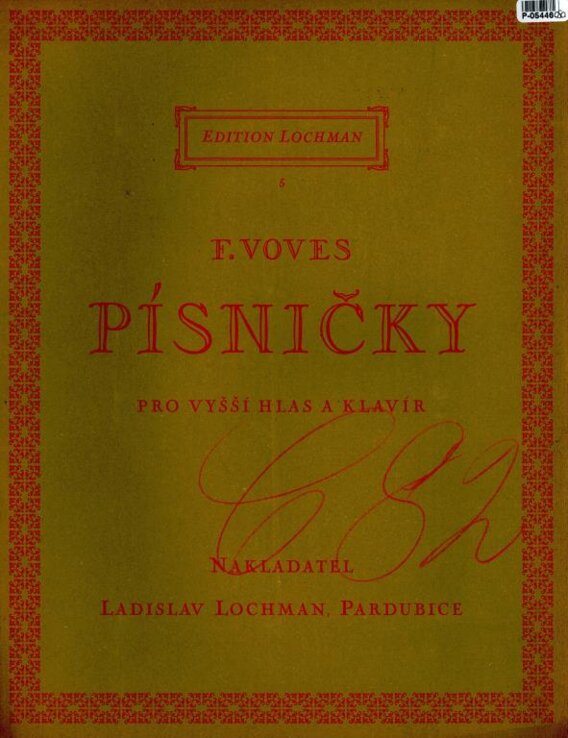 Písničky pro vyšší hlas a klavír