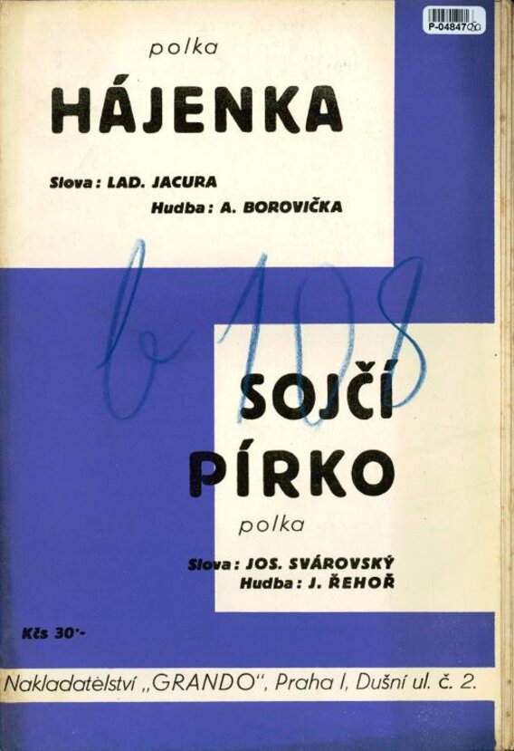 Hájenka, Sojčí pírko