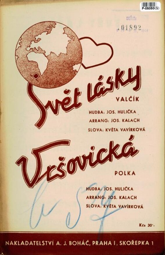 Svět lásky, Vršovická