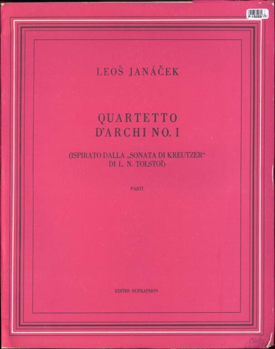 Quartetto d'archi - No. I