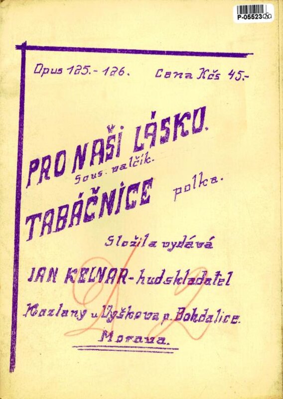 Pro naši lásku, Tabáčnice