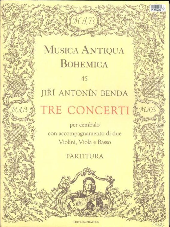 Musica Antiqua Bohemica 45 - Tre concerti