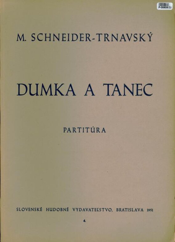Dumka a tanec