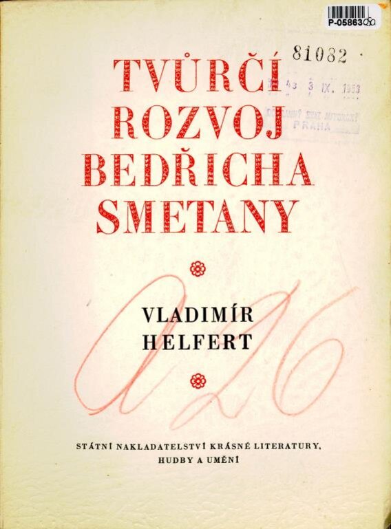 Tvůrčí rozvoj Bedřicha Smetany