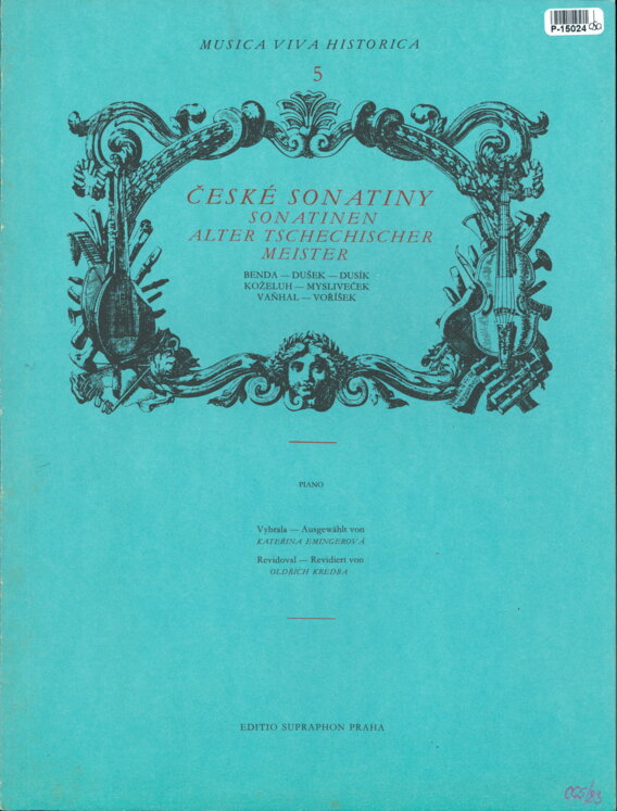 Musica viva historica 5 - České sonatiny