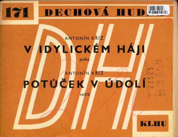 Dechová hudba 171 - V idylickém háji, Potůček v údolí