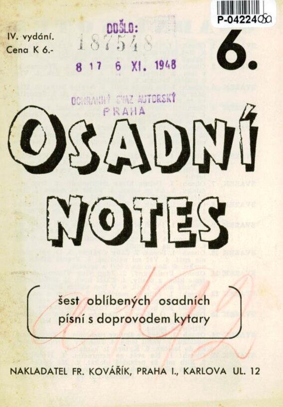Osadní notes 6.