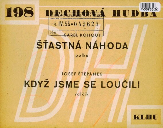 Dechová hudba 198 - Šťastná náhoda, Když jsme se loučili