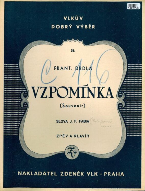 Vlkův dobrý výběr 36. - Vzpomínka
